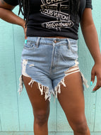 Hot Girl Jean Shorts