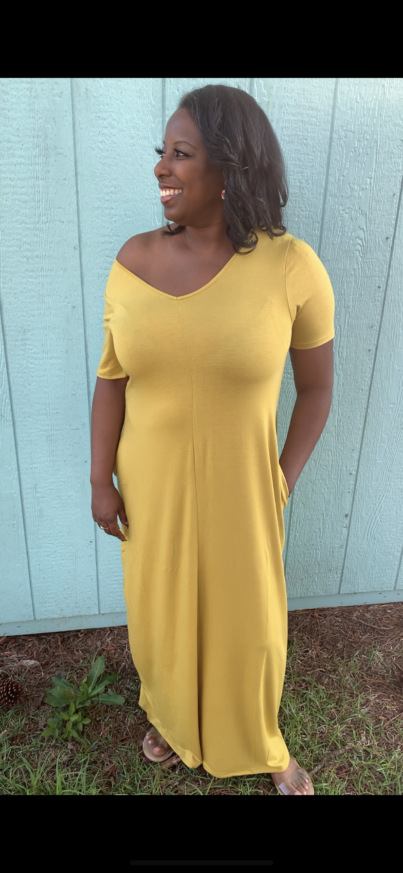 Short Sleeve EveryDay Maxi Dress